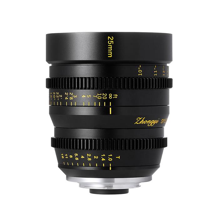 乐天商城 - 《新品》ZHONG YI OPTICAL SPEEDMASTER CINEMA 25mm T1.0 (マイクロフォーサーズ用) ブラック[ Lens | 交換レンズ ]【KK9N0D18P】