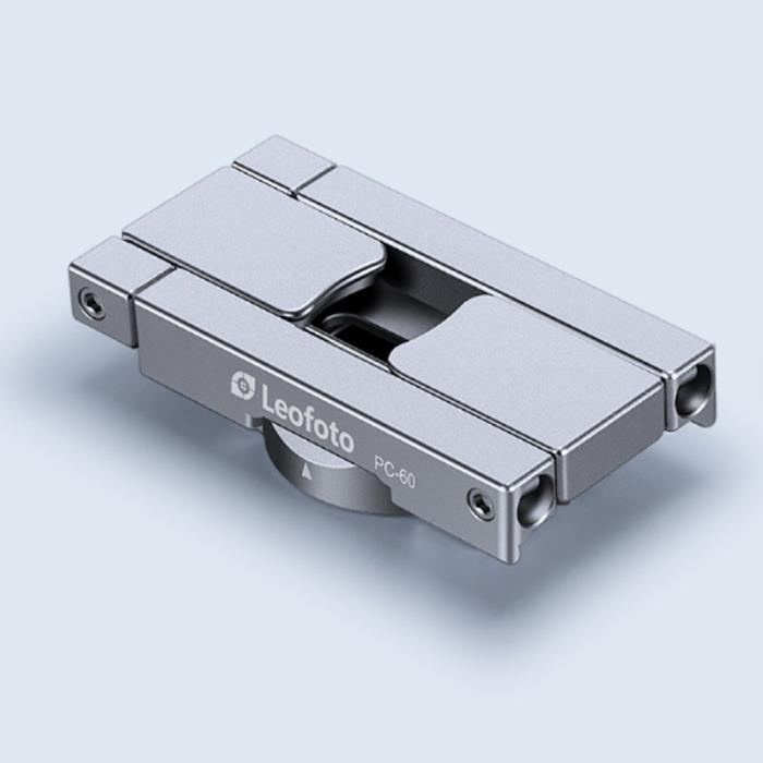《新品アクセサリー》 Leofoto (レオフォト) スマートフォンホルダー PC-60(S) シルバー【KK9N0D18P】