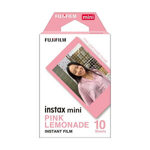 《新品アクセサリー》 FUJIFILM (フジフイルム) チェキ用フィルム instax mini ピンクレモネード※こちらの商品はお1人様2点限りとさせていただきます。【KK9N0D18P】