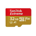 《新品アクセサリー》 SanDisk (サンディスク) Extreme microSDHC UHS-Iカード 32GB SDSQXAT-032G-JN3MD【KK9N0D18P】
