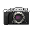 《新品》FUJIFILM (フジフイルム) X-T5 ボディ シルバー [ ミラーレス一眼カメラ | デジタル一眼カメラ | デジタルカメラ ] 【KK9N0D18P】【撮影スキル向上キャンペーン対象】