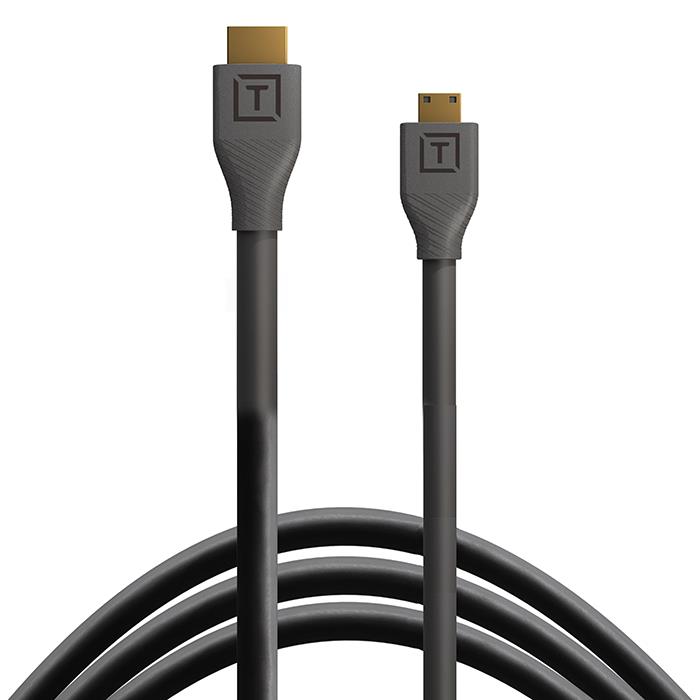《新品アクセサリー》 Tethertools (テザーツール) TetherPro HDMI-Mini to HDMI 2.0 (3m) H2C10-BLK ブラック 【KK9N0D18P】