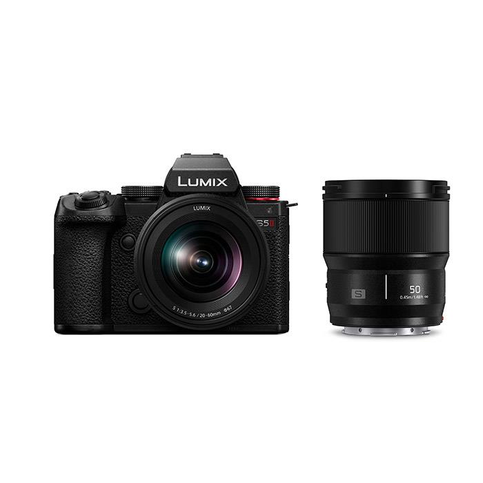 《新品》Panasonic (パナソニック) LUMIX S5II ダブルレンズキット DC-S5M2W ブラック[ ミラーレス一眼カメラ | デジタル一眼カメラ | デジタルカメラ ]【KK9N0D18P】