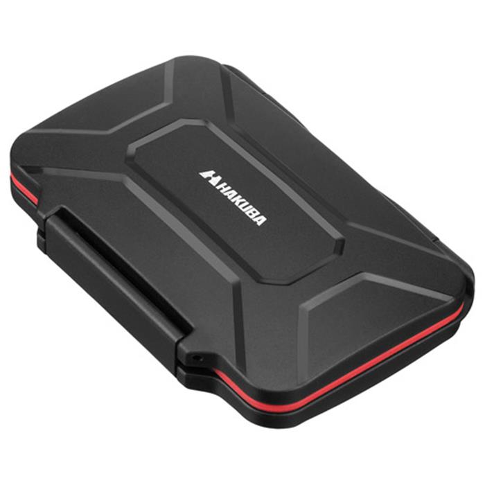 《新品アクセサリー》 HAKUBA (ハクバ) ハードメモリーカードケース XQD6（XQDカード用）レッド DMC-22XQD6RD レッド【KK9N0D18P】