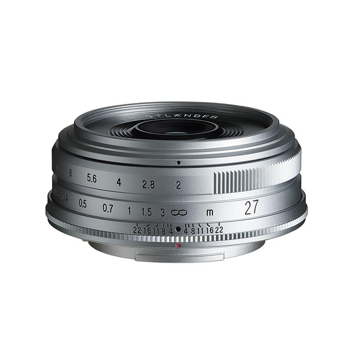 《新品》 Voigtlander（フォクトレンダー）ULTRON 27mm F2 X-mount（フジフイルムX用）シルバー 