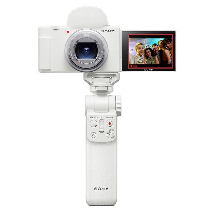 《新品》 SONY (ソニー) VLOGCAM ZV-1 II G W シューティンググリップキット ホワイト[ ビデオカメラ ]【KK9N0D18P】 1