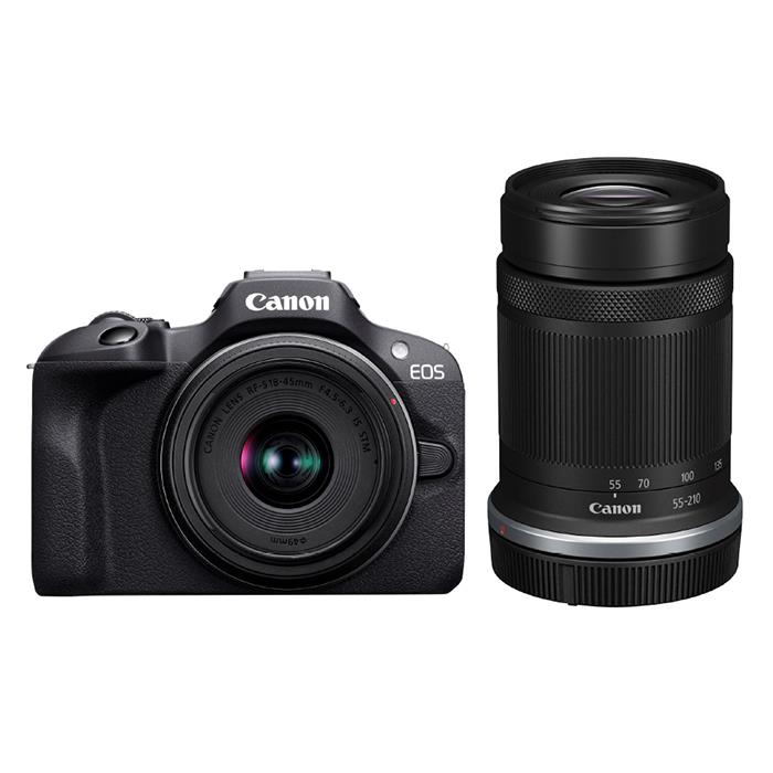 《新品》 Canon (キヤノン) EOS R100 ダブルズームキット[ ミラーレス一眼カメラ | デジタル一眼カメラ | デジタルカメラ ]【KK9N0D18P】【キャッシュバック￥10,000-対象】