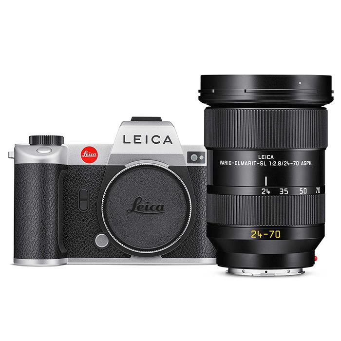 《新品》 Leica（ライカ）SL2 バリオエルマリート SL24-70mm F2.8 ASPH. セット シルバー[ ミラーレス一眼カメラ | デジタル一眼カメラ | デジタルカメラ ] 【KK9N0D18P】【メーカーキャンペーン対象】