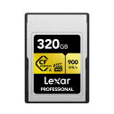 LEXAR CFexpressカード TypeA GOLD (320GB) LCAGOLD320G-RNENJ