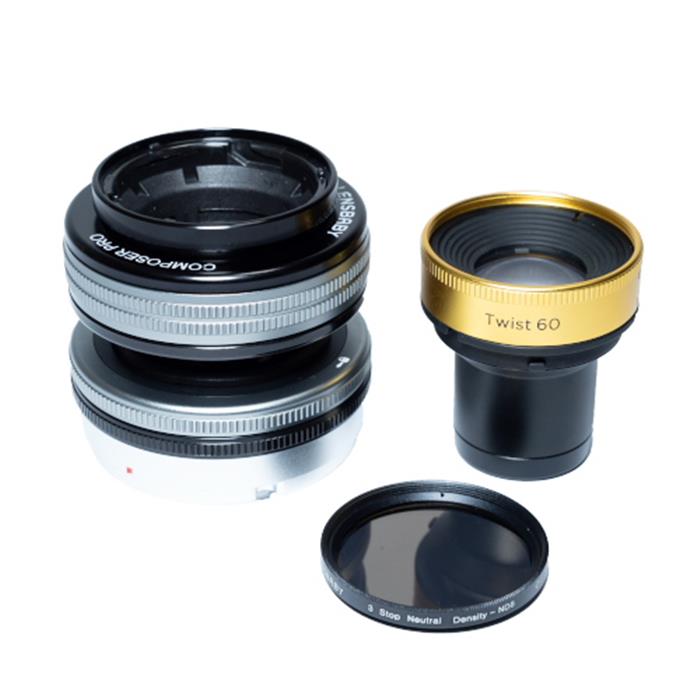 《新品》 Lensbaby (レンズベビー) コンポーザープロ II + Twist 60 & NDフィルターセット (ニコンF用) [ Lens | 交換レン...
