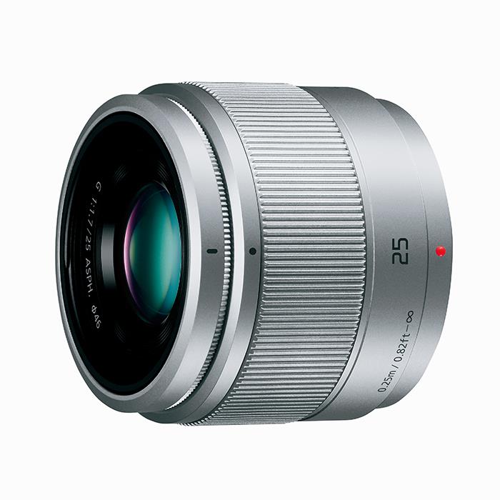 《新品》 Panasonic（パナソニック） LUMIX G 25mm F1.7 ASPH. シルバー[ Lens | 交換レンズ ]【KK9N0D18P】〔メーカー取寄品〕