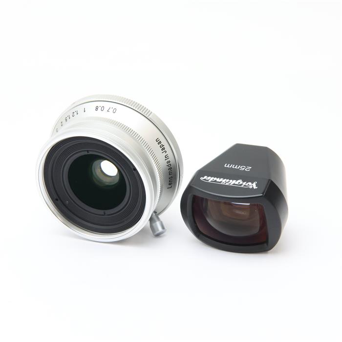 【中古】 《並品》 Voigtlander Snapshot-Skopar 25mm F4 (ファインダー付) シルバー [ Lens | 交換レンズ ]