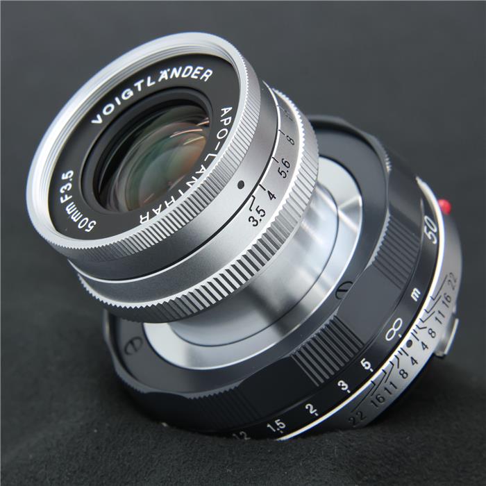 【中古】 《新同品》 Voigtlander APO-LANTHAR 50mm F3.5 VM Limited グレー（ライカM用） 【世界限定2..