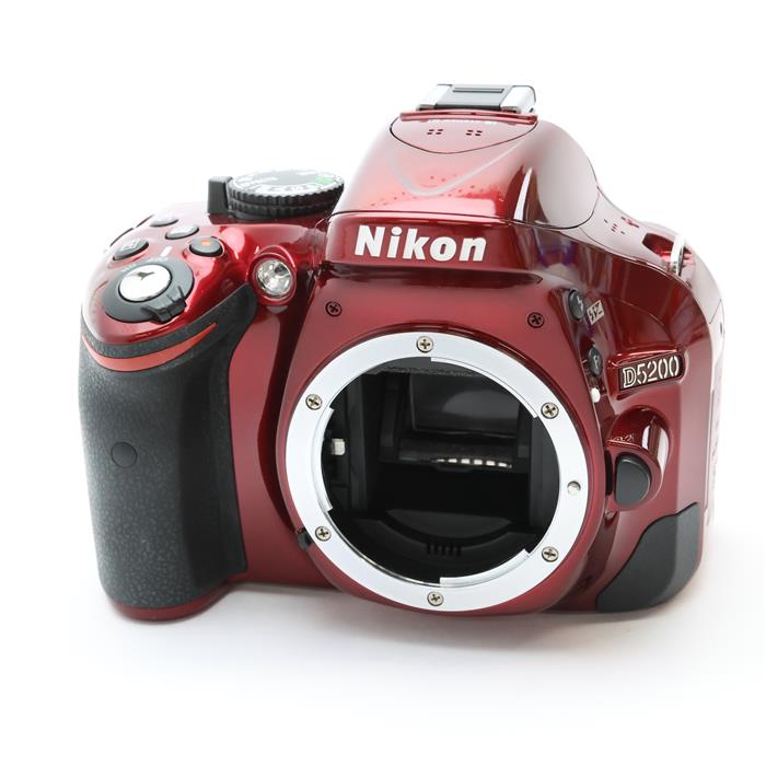 【中古】 《良品》 Nikon D5200 ボディ レッド [ デジタルカメラ ]