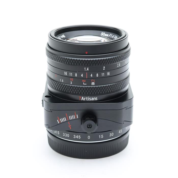 【中古】 《美品》 七工匠 7Artisans Tilt-Shift 50mm F1.4 (ソニーE/APS-C用) ブラック [ Lens | 交換..