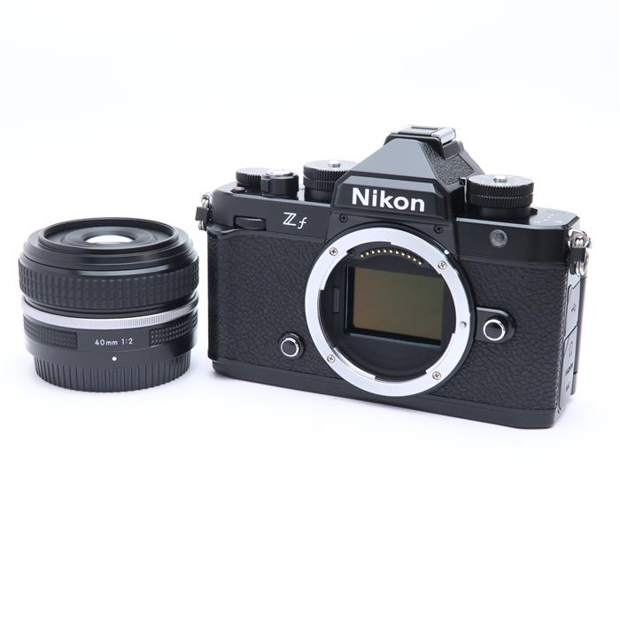 【中古】 《良品》 Nikon Z f Z 40mm F2（Special Edition）レンズキット ブラック 【最新ファームウェ..