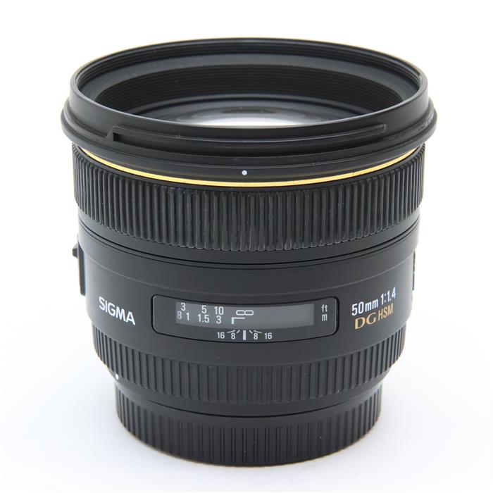 【中古】 《並品》 SIGMA 50mm F1.4 EX DG HSM (キヤノンEF用) [ Lens | 交換レンズ ]