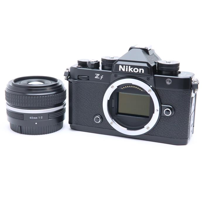 【中古】 《美品》 Nikon Z f Z 40mm F2（Special Edition）レンズキット ブラック 【最新ファームウェ..