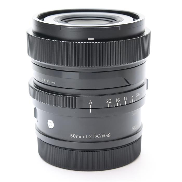 【中古】 《良品》 SIGMA C 50mm F2 DG（ライカSL/TL用） ブラック [ Lens | 交換レンズ ]