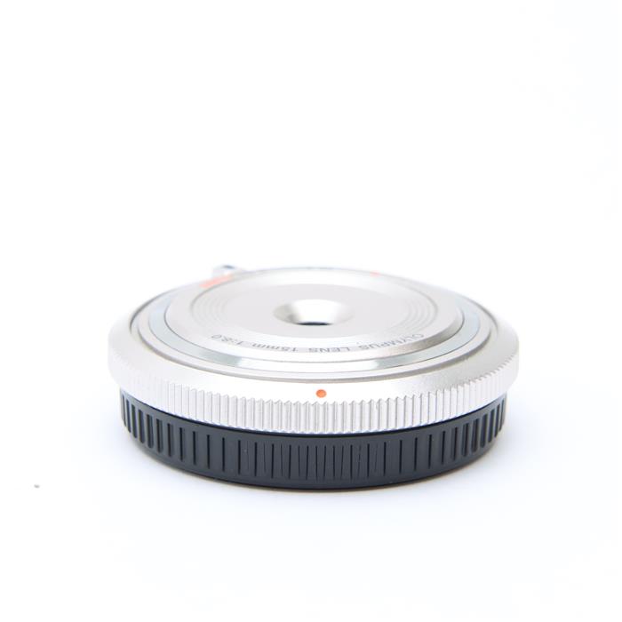 【中古】 《良品》 OLYMPUS ボディキャップレンズ BCL-1580 シルバー (マイクロフォーサーズ) [ Lens | 交換レンズ ]のサムネイル
