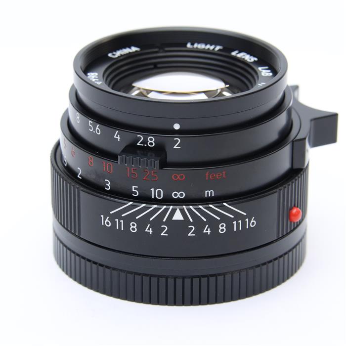 【中古】 《良品》 Light lens lab M 50mm F2 周エルカン（ライカM用） ブラックペイント [ Lens | 交換レンズ ]
