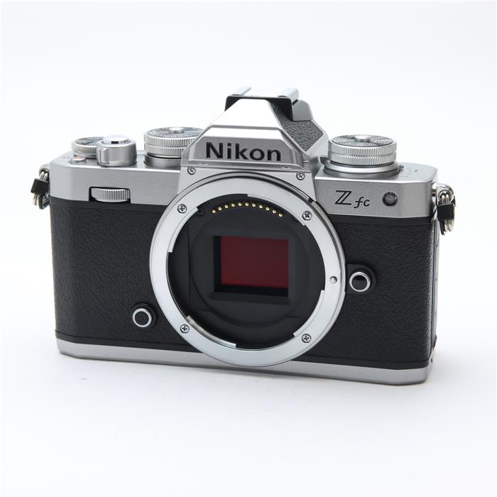 【中古】 《良品》 Nikon Z fc ボディ シルバー 【DISPボタンOKボタン部品交換/各部点検済】 [ デジタ..