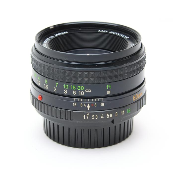 【中古】 《難有品》 MINOLTA MD 50mm F1.7 ※MD ROKKOR 表記 [ Lens | 交換レンズ ]