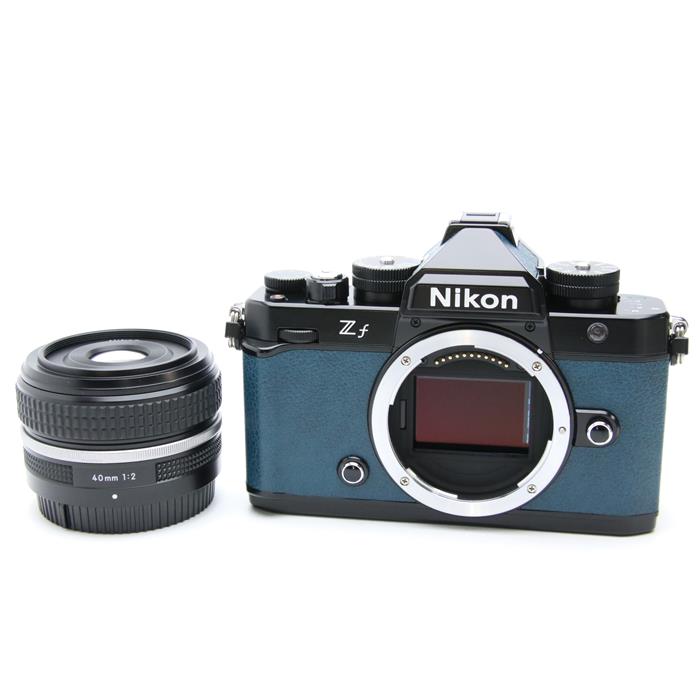 【中古】 《良品》 Nikon Z f Z 40mm F2（SE）レンズキット プレミアムエクステリア張替み ブラック 【..