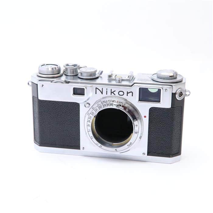 【あす楽】 【中古】 《並品》 Nikon S2 【ファインダー内清掃/シャッタースピード調整/各部点検済】