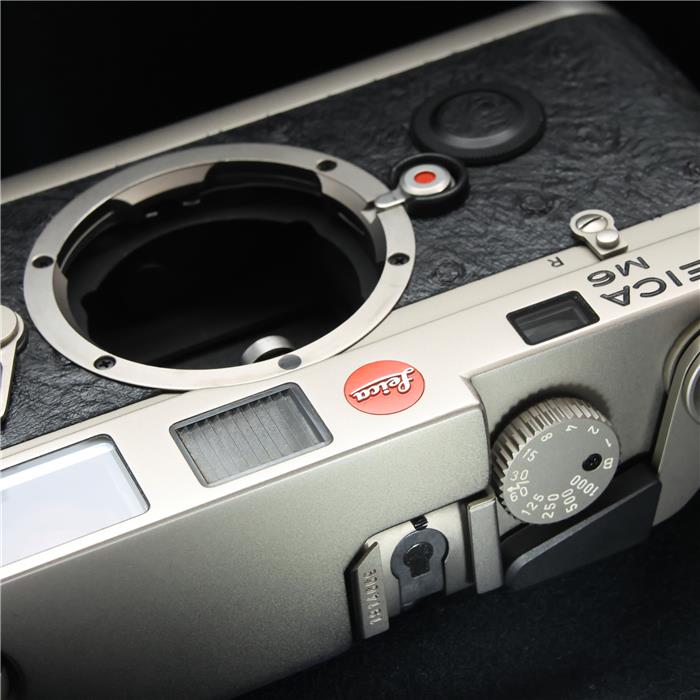 【中古】 《美品》 Leica M6 チタン 【希少なチタンカラーが入荷しました！】【点検証明書付きライカ ..