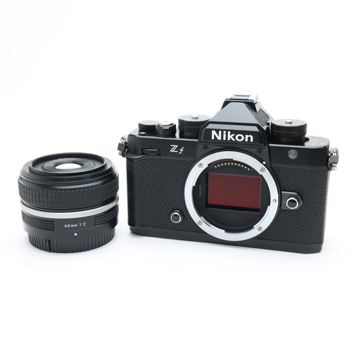 【中古】 《良品》 Nikon Z f Z 40mm F2（Special Edition）レンズキット ブラック 【最新ファームウェ..