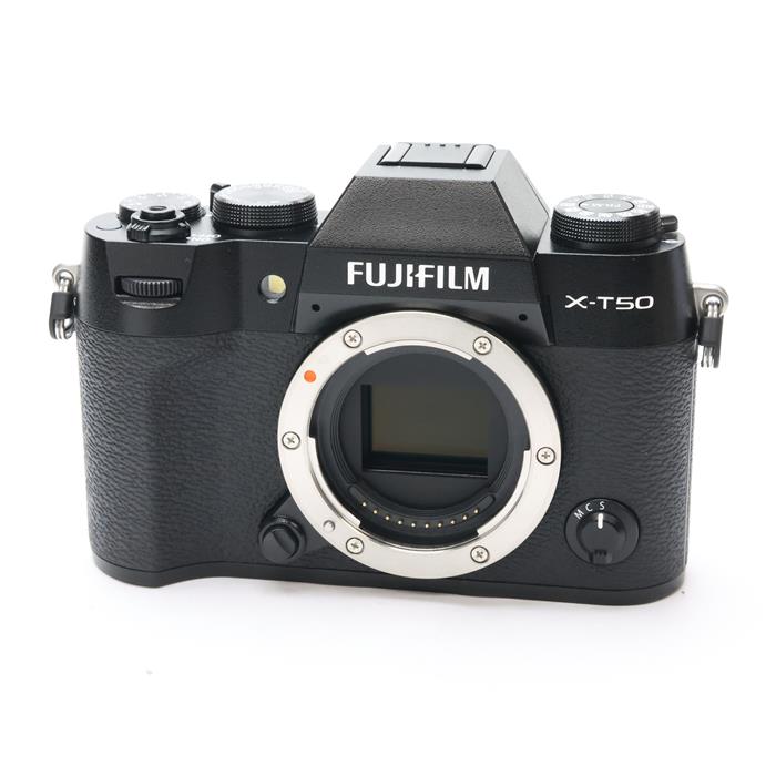 【中古】 《美品》 FUJIFILM X-T50 ボディ ブラック 【センサークリーニング/バッテリー機構部品交換/各部点検済】 [ デジタルカメラ ]