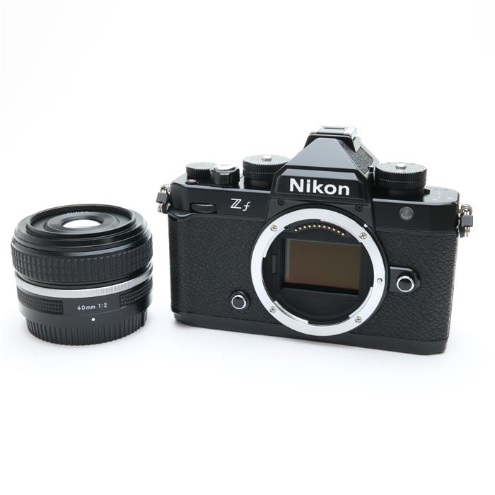 【中古】 《美品》 Nikon Z f Z 40mm F2（Special Edition）レンズキット ブラック 【最新ファームウェ..