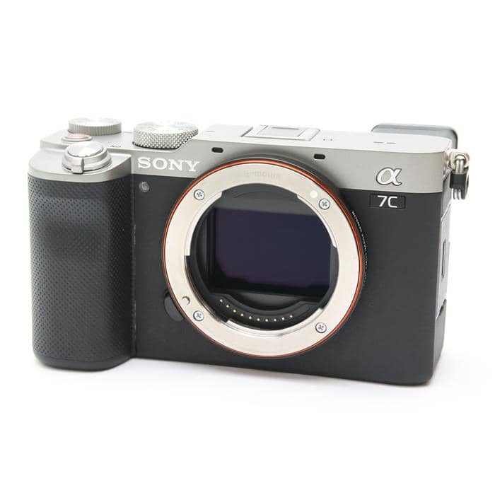 【あす楽】 【中古】 《並品》 SONY α7C ボディ ILCE-7C シルバー 【シューバネSDスロットモルト部品交換/各部点検済】 デジタルカメラ