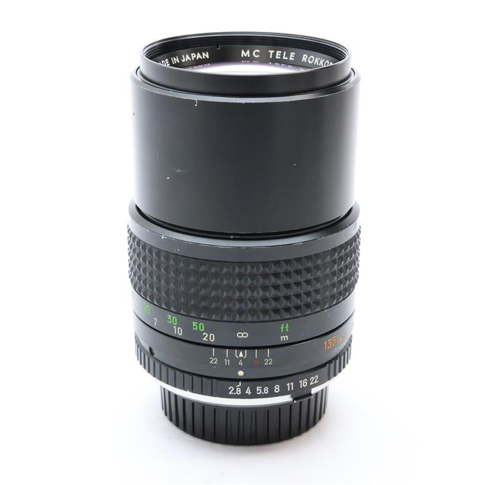 【中古】 《難有品》 MINOLTA New MC 135mm F2.8 ※ピントリングゴムローレット [ Lens | 交換レンズ ]