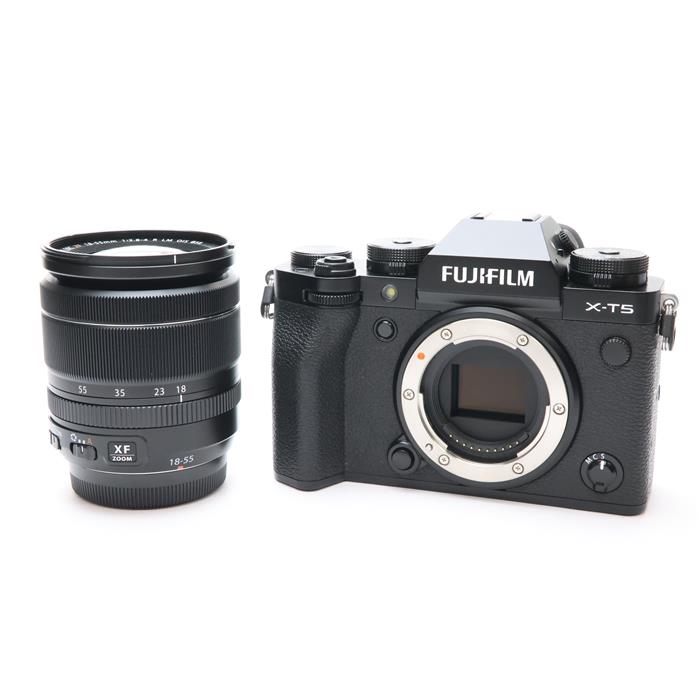 【中古】 《美品》 FUJIFILM X-T5 XF18-55mmレンズキット ブラック [ デジタルカメラ ]