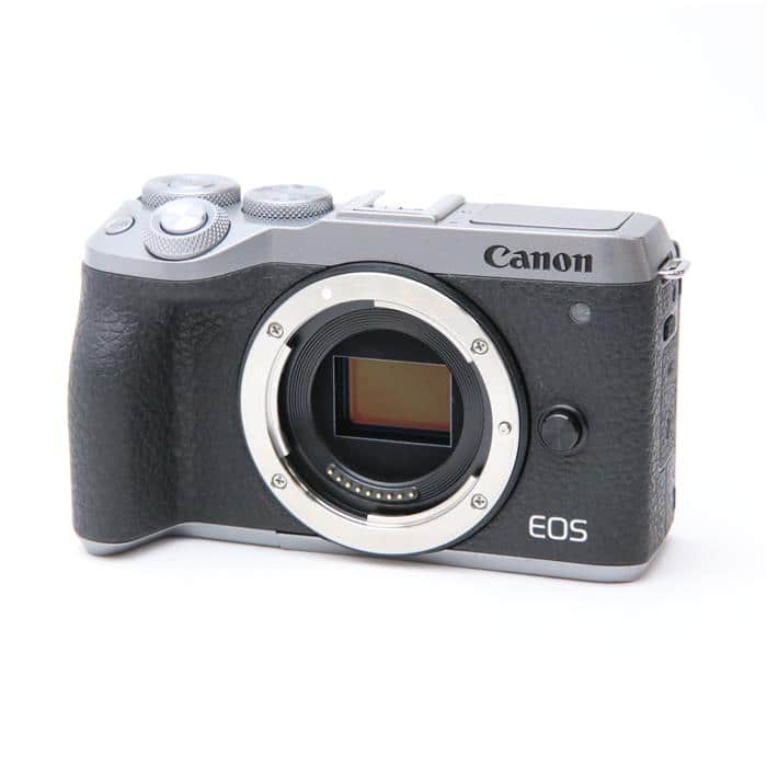 【あす楽】 【中古】 《良品》 Canon EOS M6 Mark II ボディ シルバー 【センサー交換/各部点検済】 [ デジタルカメラ ]