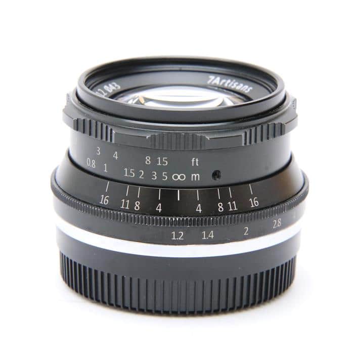 【あす楽】 【中古】 《並品》 七工匠 7Artisans 35mm F1.2 (フジフイルムX用) ブラック Lens 交換レンズ