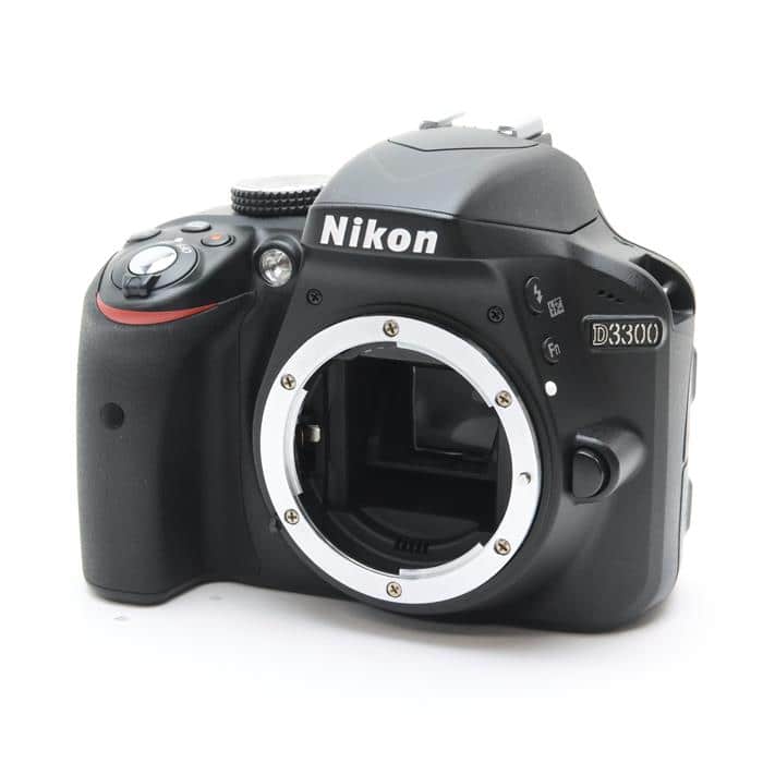 【あす楽】 【中古】 《良品》 Nikon D3300 ボディ ブラック 【プリズムボックスグリップ部品交換/各部点検済】 デジタルカメラ