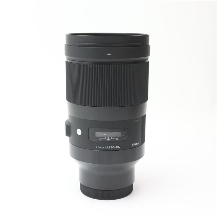 【中古】 《並品》 SIGMA A 40mm F1.4 DG HSM (ソニーE用/フルサイズ対応) 【距離計窓部品交換/各部点..