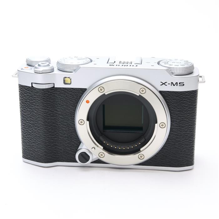 【中古】 《美品》 FUJIFILM X-M5 ボディ シルバー [ デジタルカメラ ]
