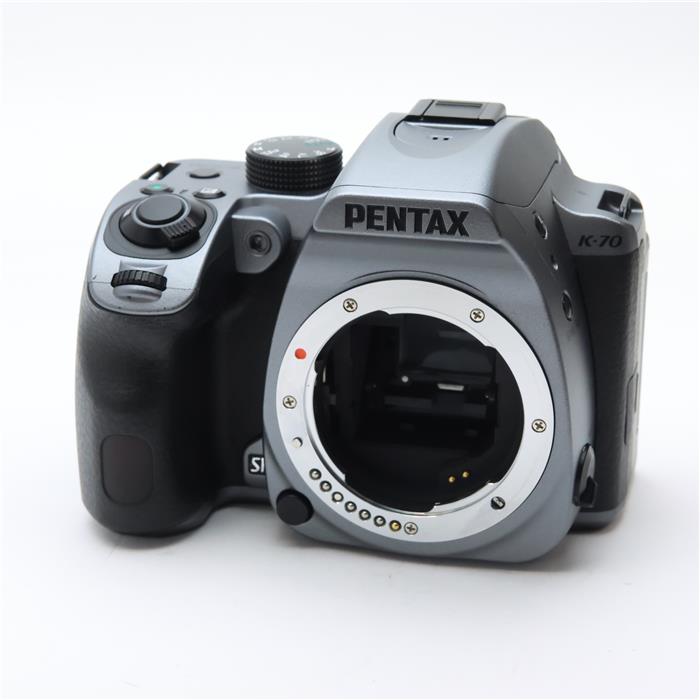 【中古】 《難有品》 PENTAX K-70 ボディ シルキーシルバー [ デジタルカメラ ]