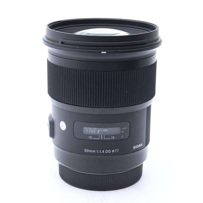 【中古】 《並品》 SIGMA A 50mm F1.4 DG HSM (キヤノンEF用)【フォーカスリングラバー部品交換/各部点検済】 [ Lens | 交換レンズ ]