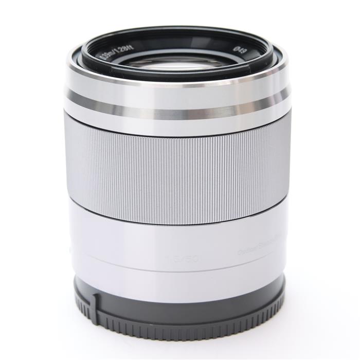 【中古】 《並品》 SONY E 50mm F1.8 OSS SEL50F18 シルバー [ Lens | 交換レンズ ]