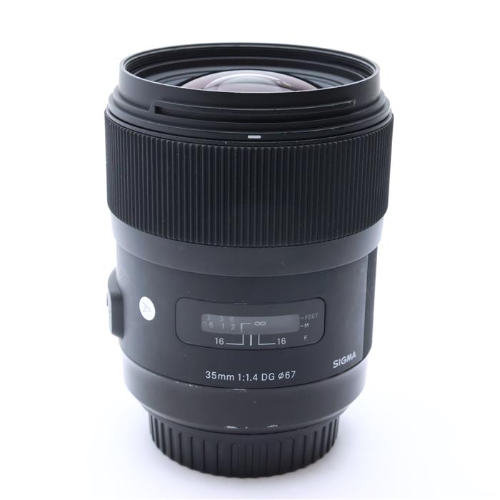 【中古】 《並品》 SIGMA A 35mm F1.4 DG HSM (キヤノンEF用)【距離計窓部品交換/各部点検済】 [ Lens ..