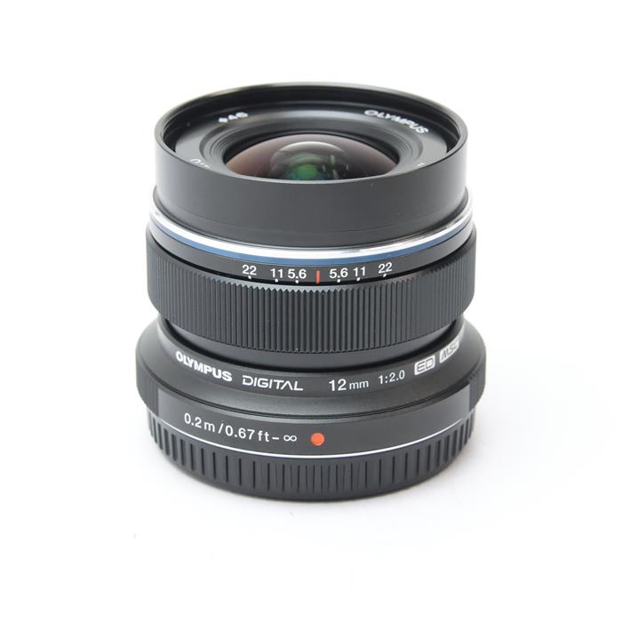 【中古】 《美品》 OLYMPUS M.ZUIKO DIGITAL ED 12mm F2.0 ブラック (マイクロフォーサーズ) [ Lens | 交換レンズ ]