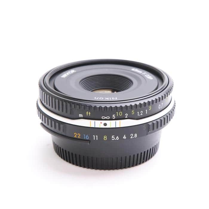 【あす楽】 【中古】 《並品》 Nikon Ai Nikkor 45mm F2.8P ブラック 【レンズ内クリーニング/各部点検済】 Lens 交換レンズ