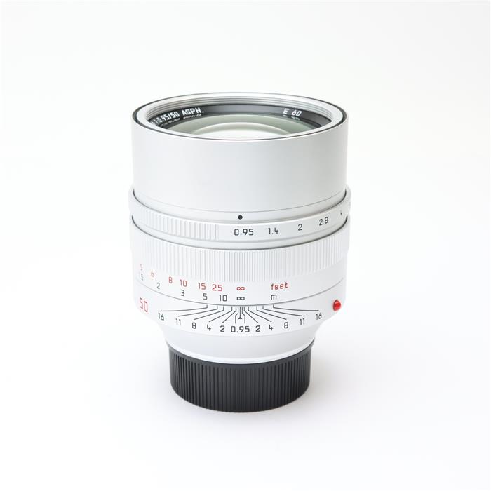 【中古】 《良品》 Leica ノクティルックス M50mm F0.95 ASPH. シルバー 【点検証明書付きライカカメラジャパンにてレンズ内クリーニング/6bitマウント部部品交換/各部点検済】 [ Lens | 交換レンズ ]