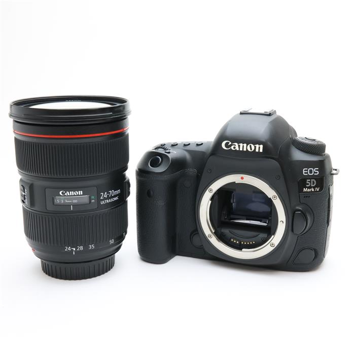 【中古】 《並品》 Canon EOS 5D Mark IV EF24-70 F2.8L II USM レンズキット 【オーバーホール済】 [ デジタルカメラ ]