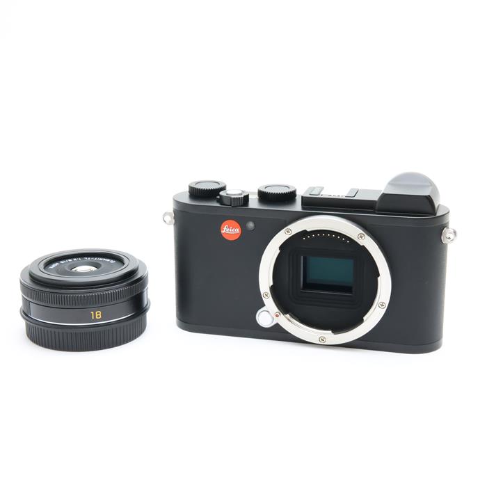 【中古】 《良品》 Leica CL プライムキット 18mm ブラック 【点検証明書付きライカカメラジャパンにてセンサークリーニング/各部点検..